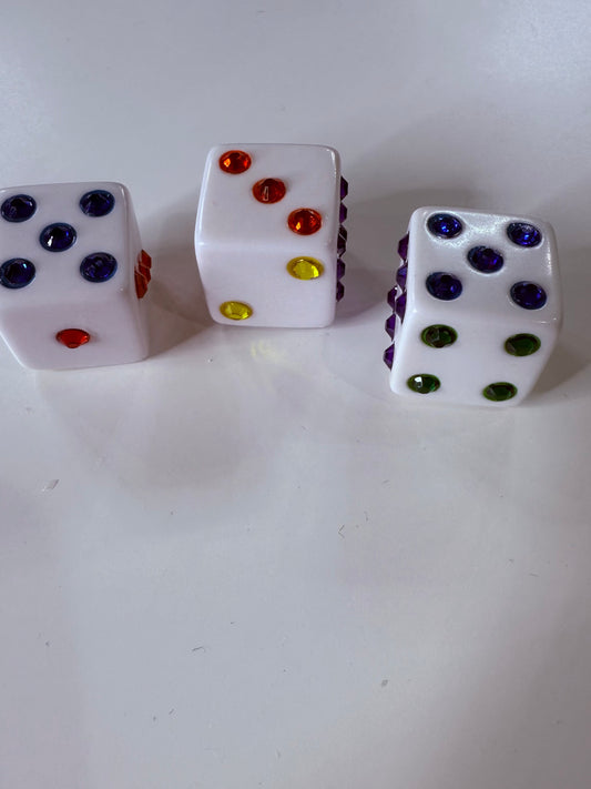 Bling Bling D6 color dice