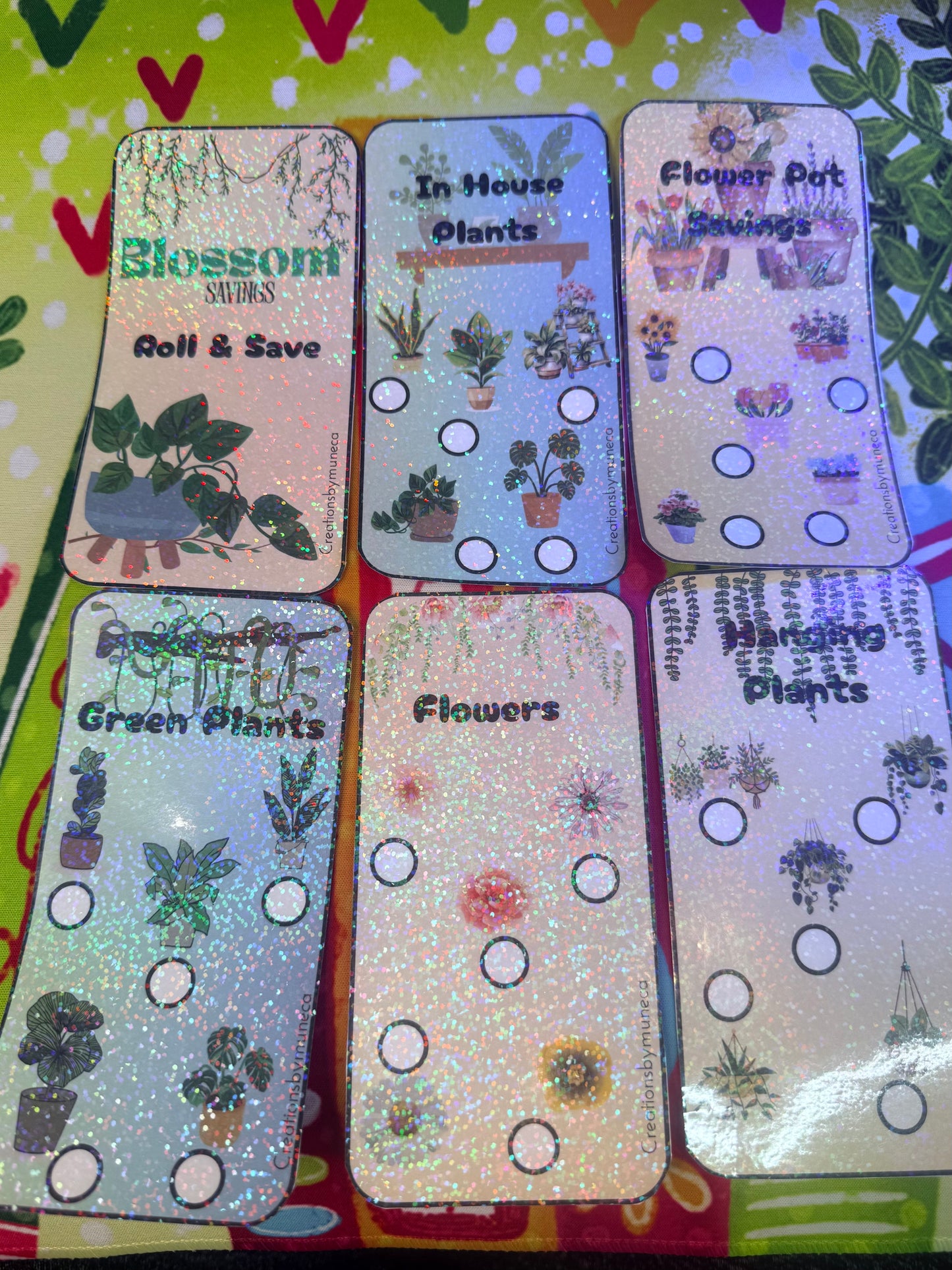 Blossom Savings Roll & Save-Physical & Laminated