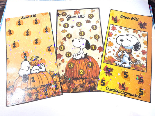 November Savings with Snoppy .Collabing with Budgeting just because