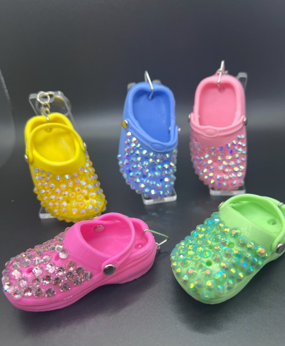 Blinged Keychain Crocs