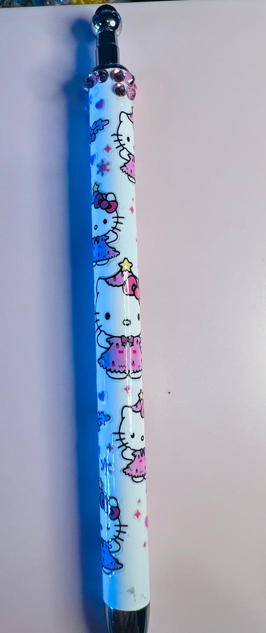 Blinged stylist with hello kitty with a star#71