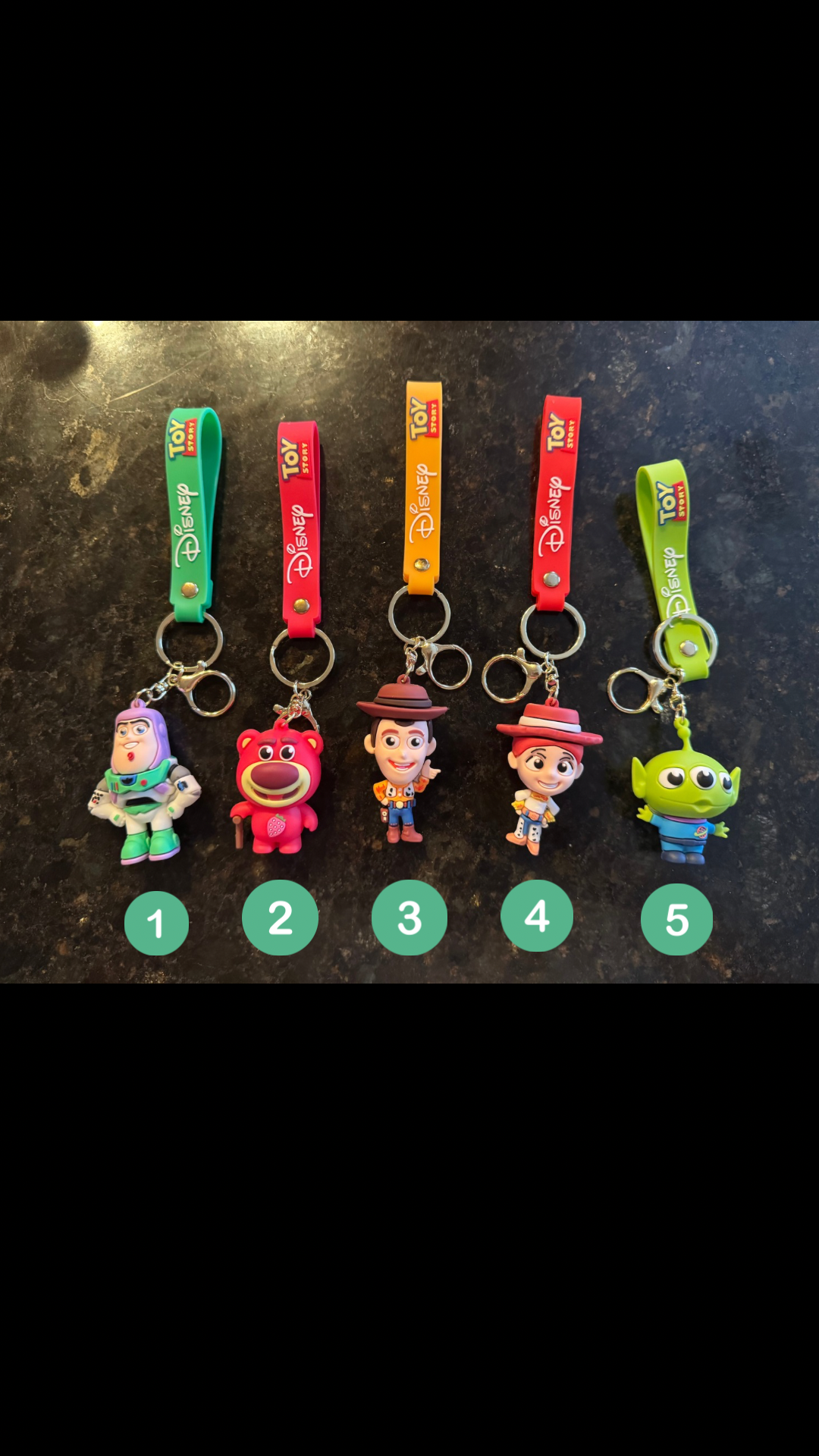 ToyStory Keychains