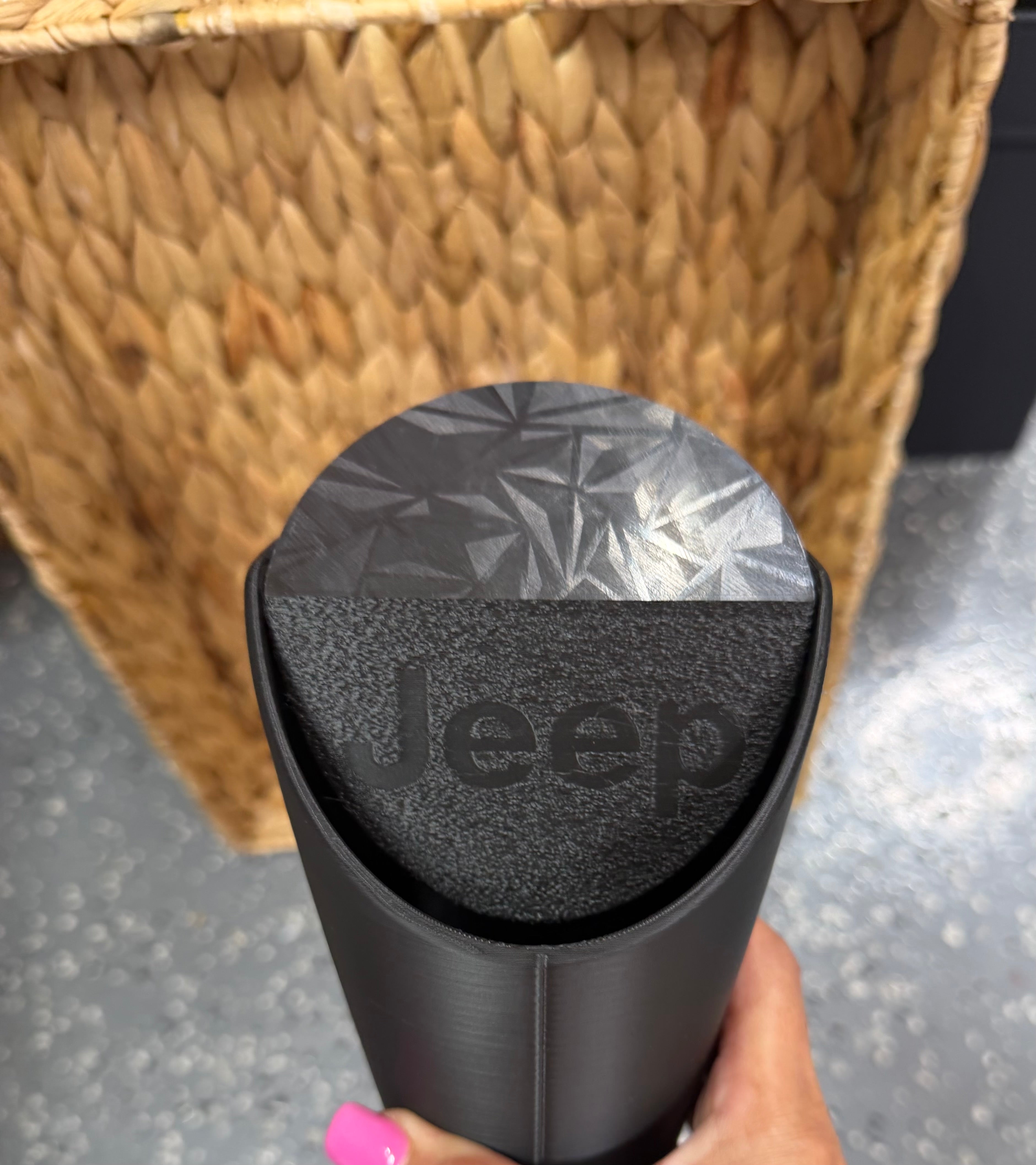 Cup holder Trash can with logo