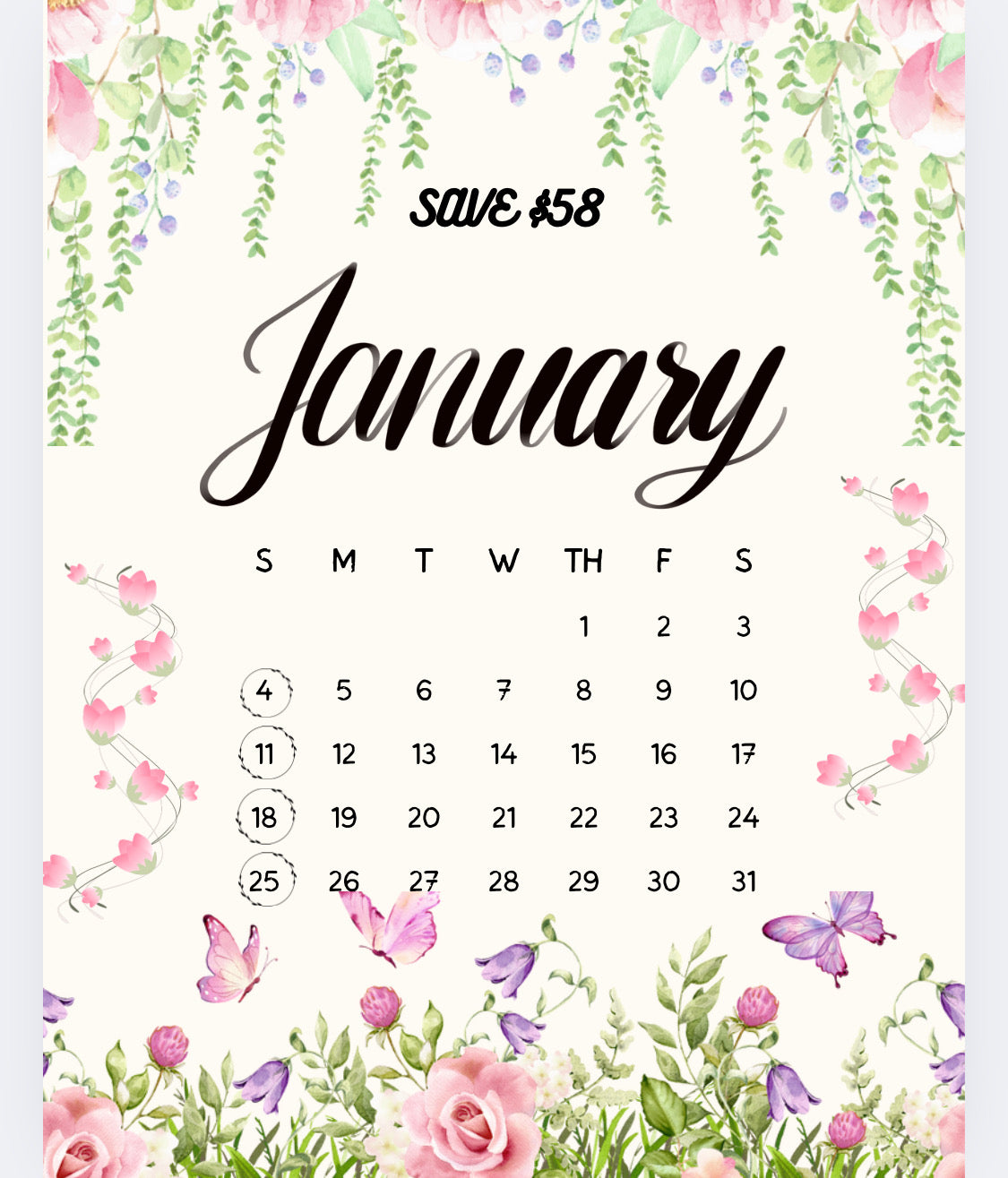 2026 Weekly Sunday challenge book