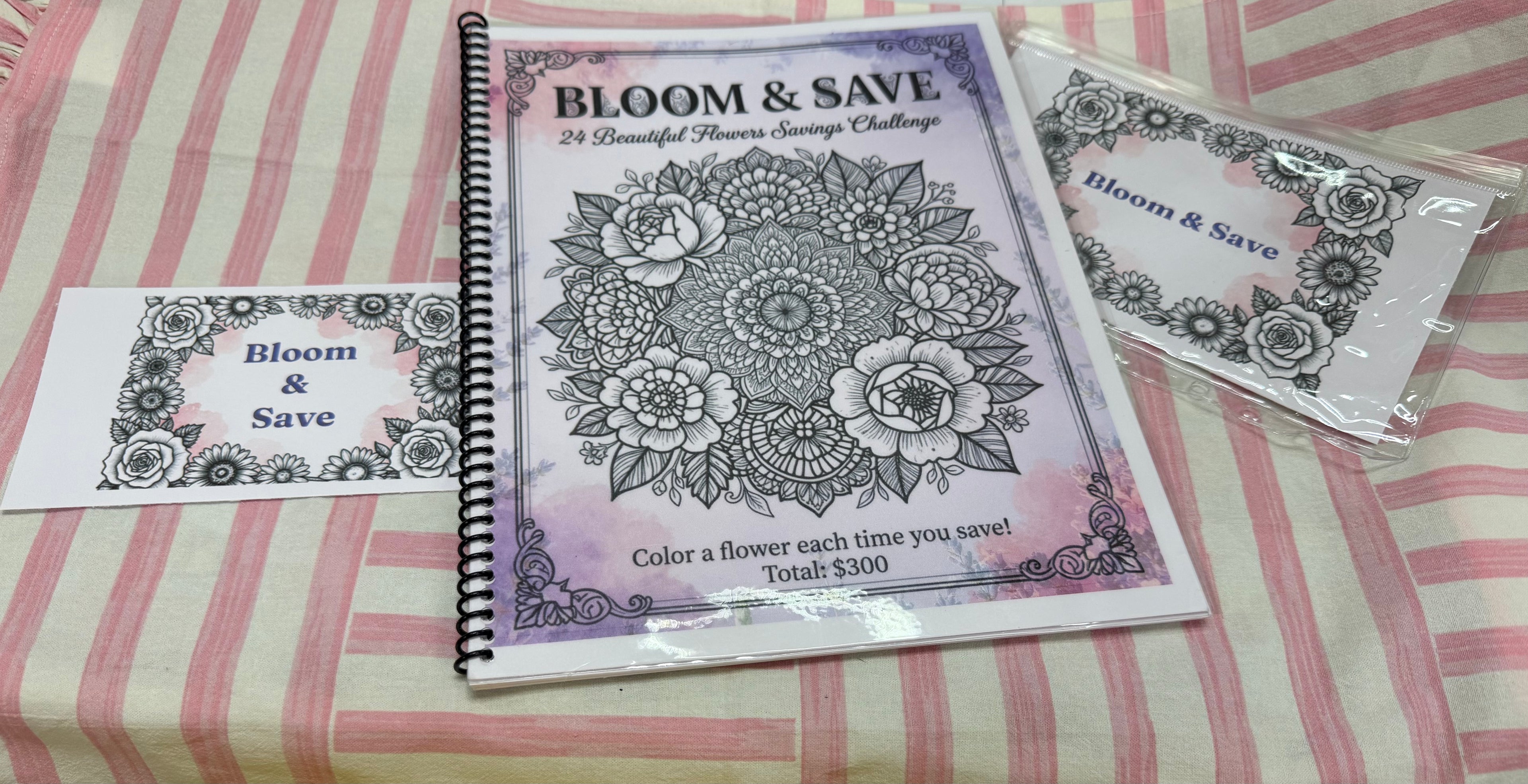 Bloom & Save 24 Beautiful Flowers Color & Savings Challenge Save $300
