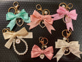 Keychain Bows and Flowers in Different Colors