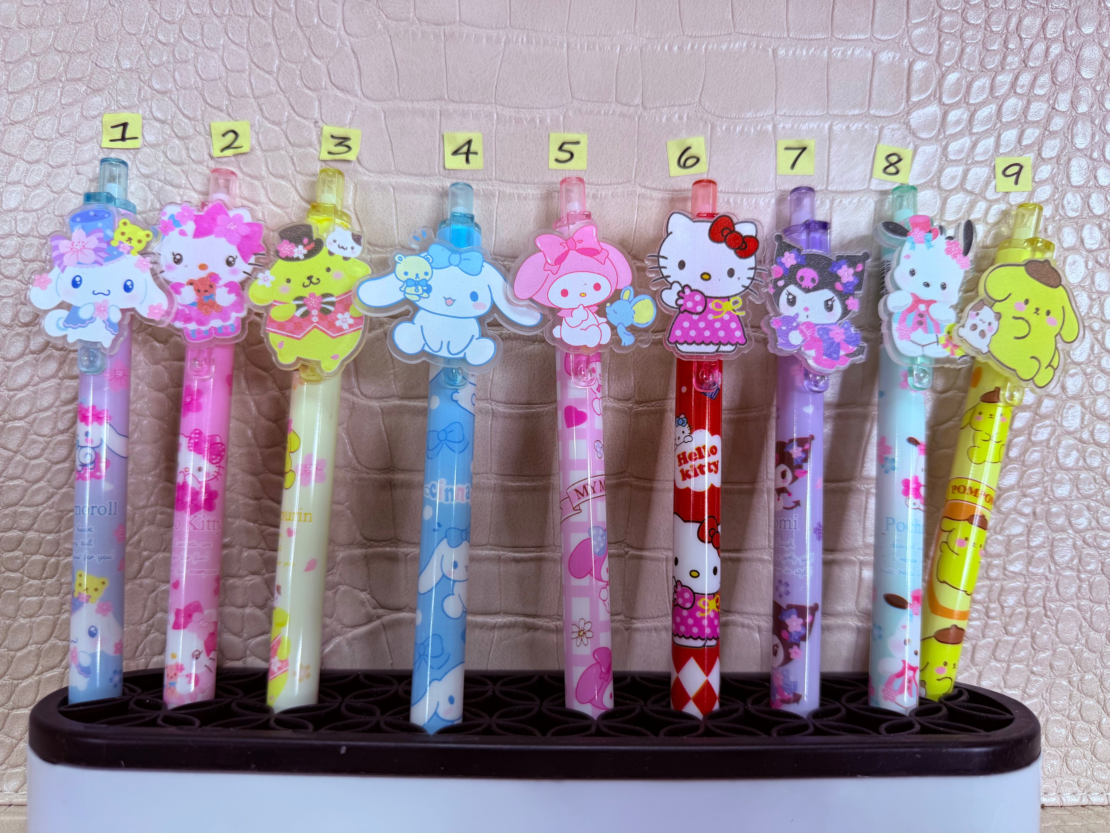 Cute 9 pens