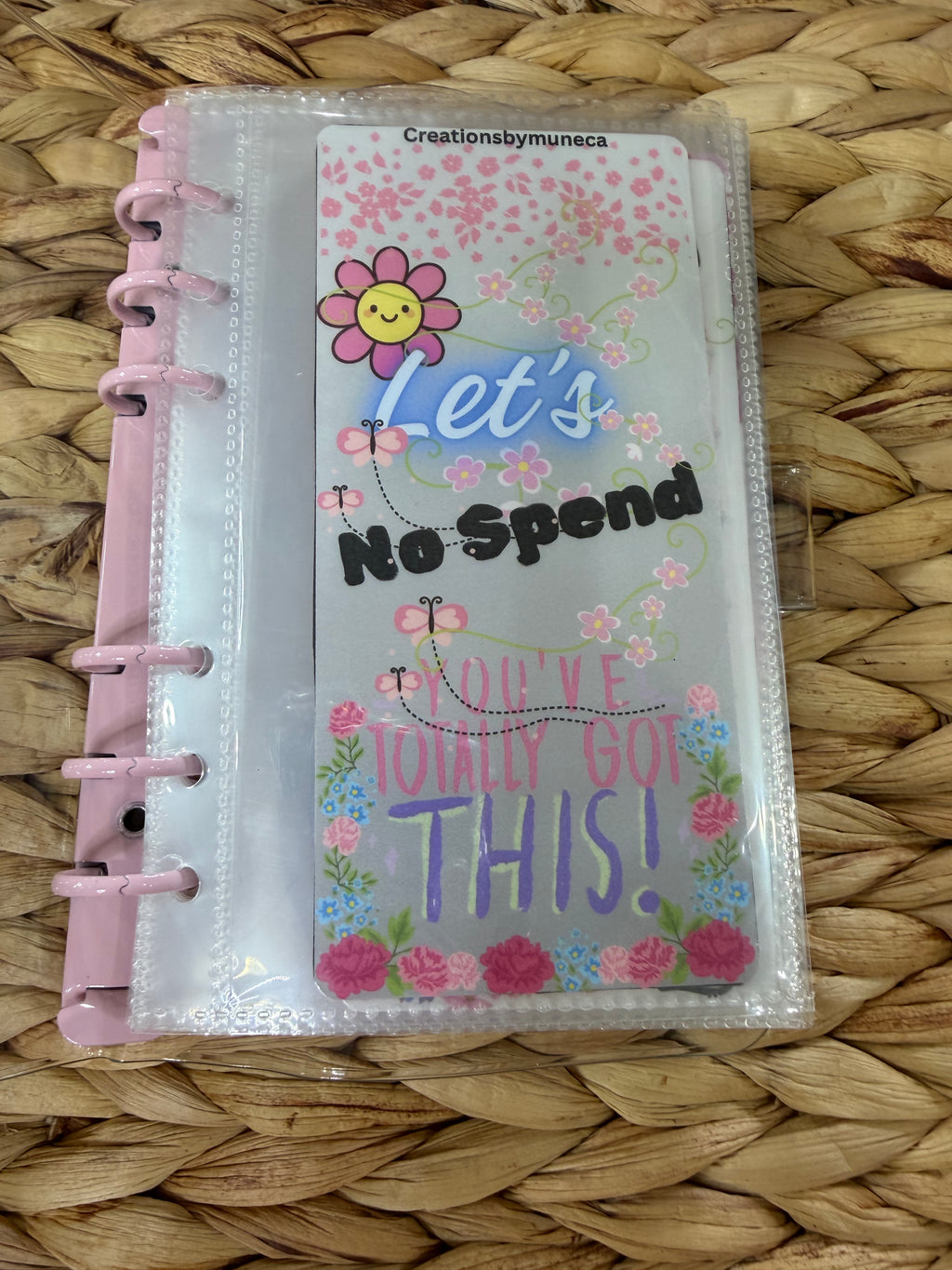 Let’s no spend binder