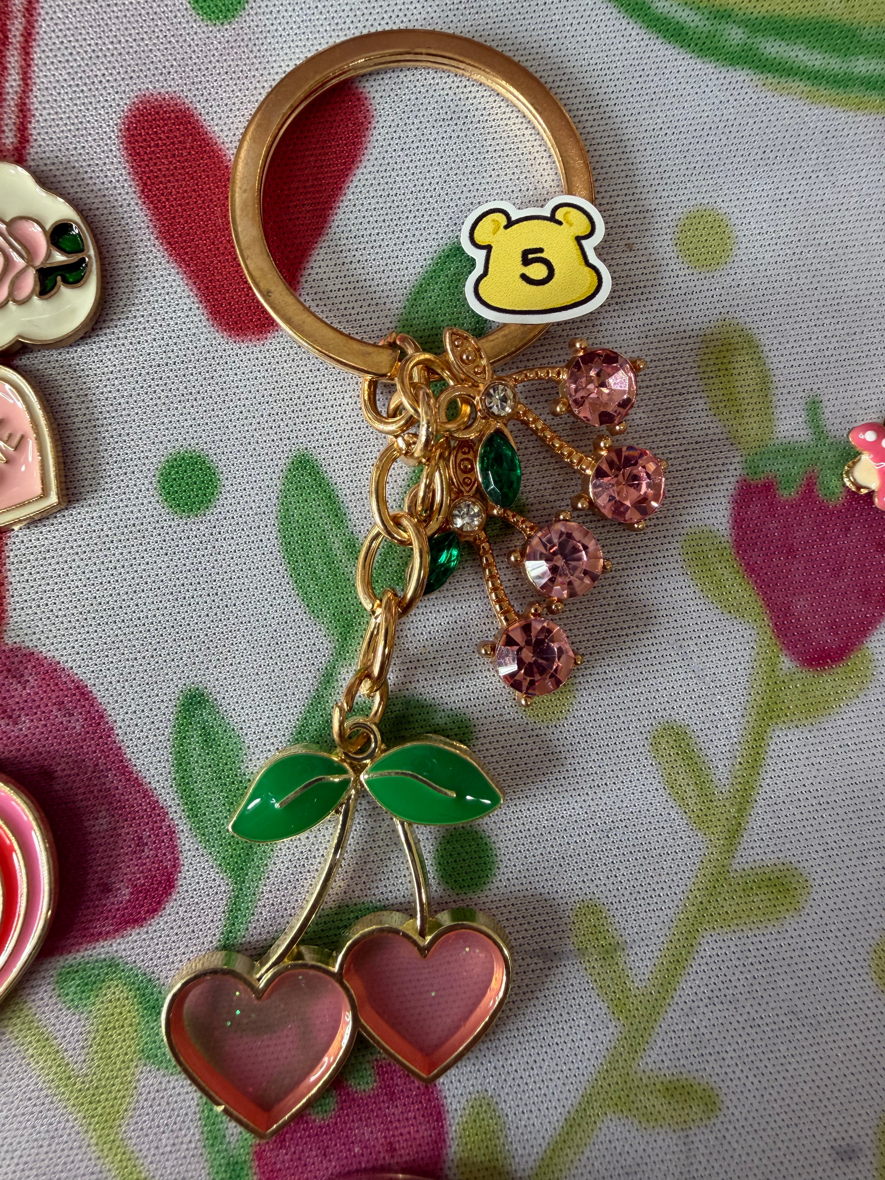 Red & Pink keychains