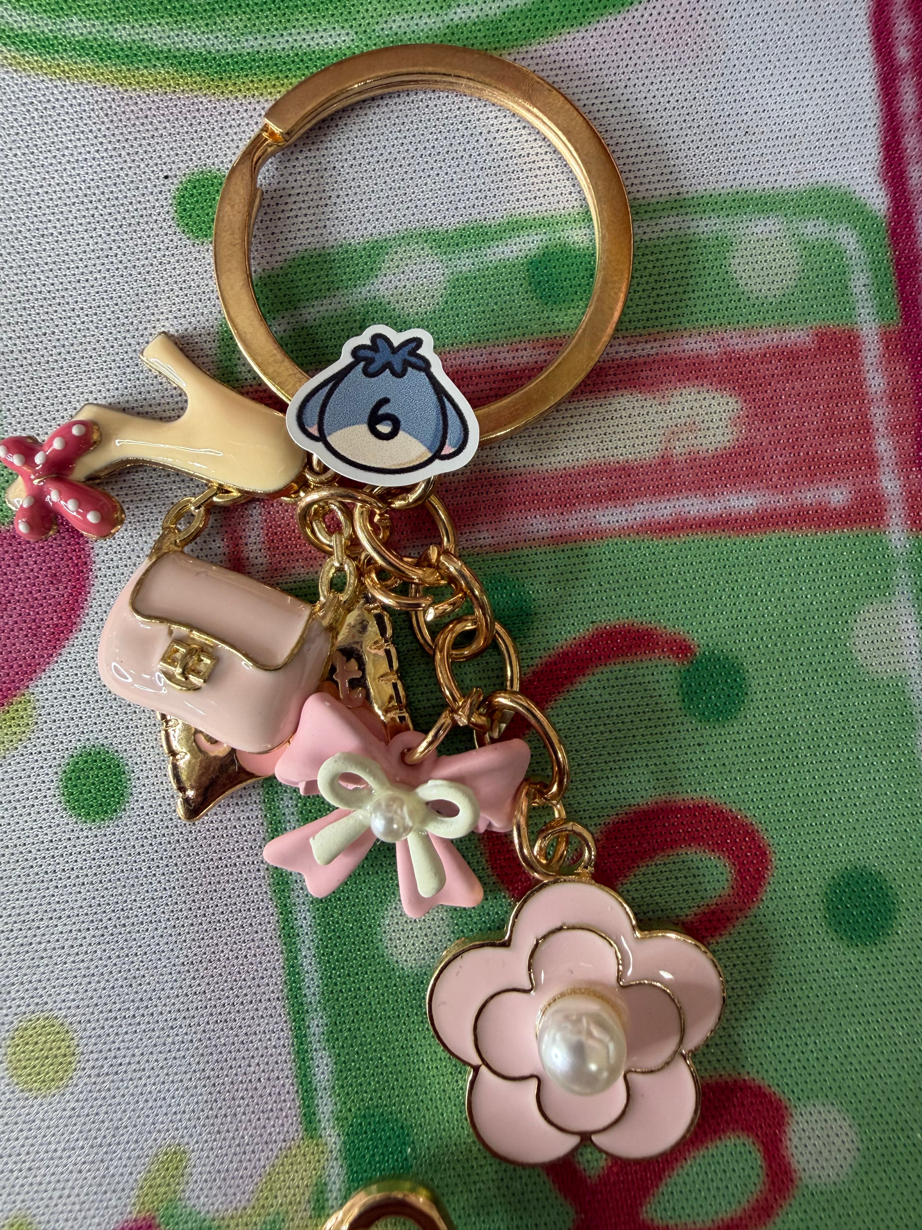 Red & Pink keychains