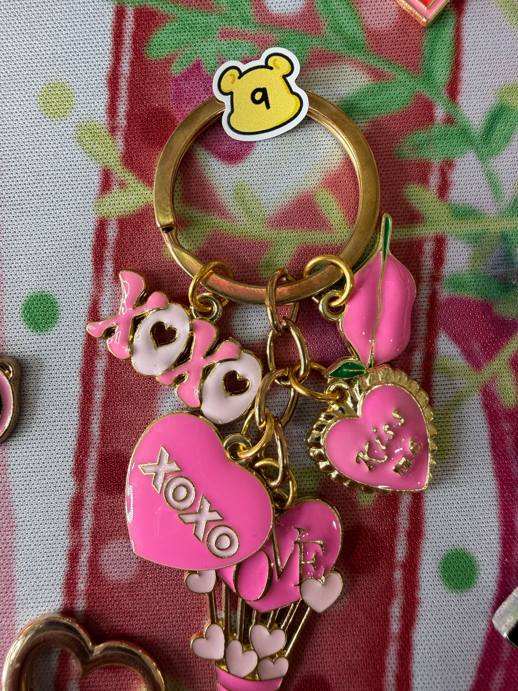 Red & Pink keychains