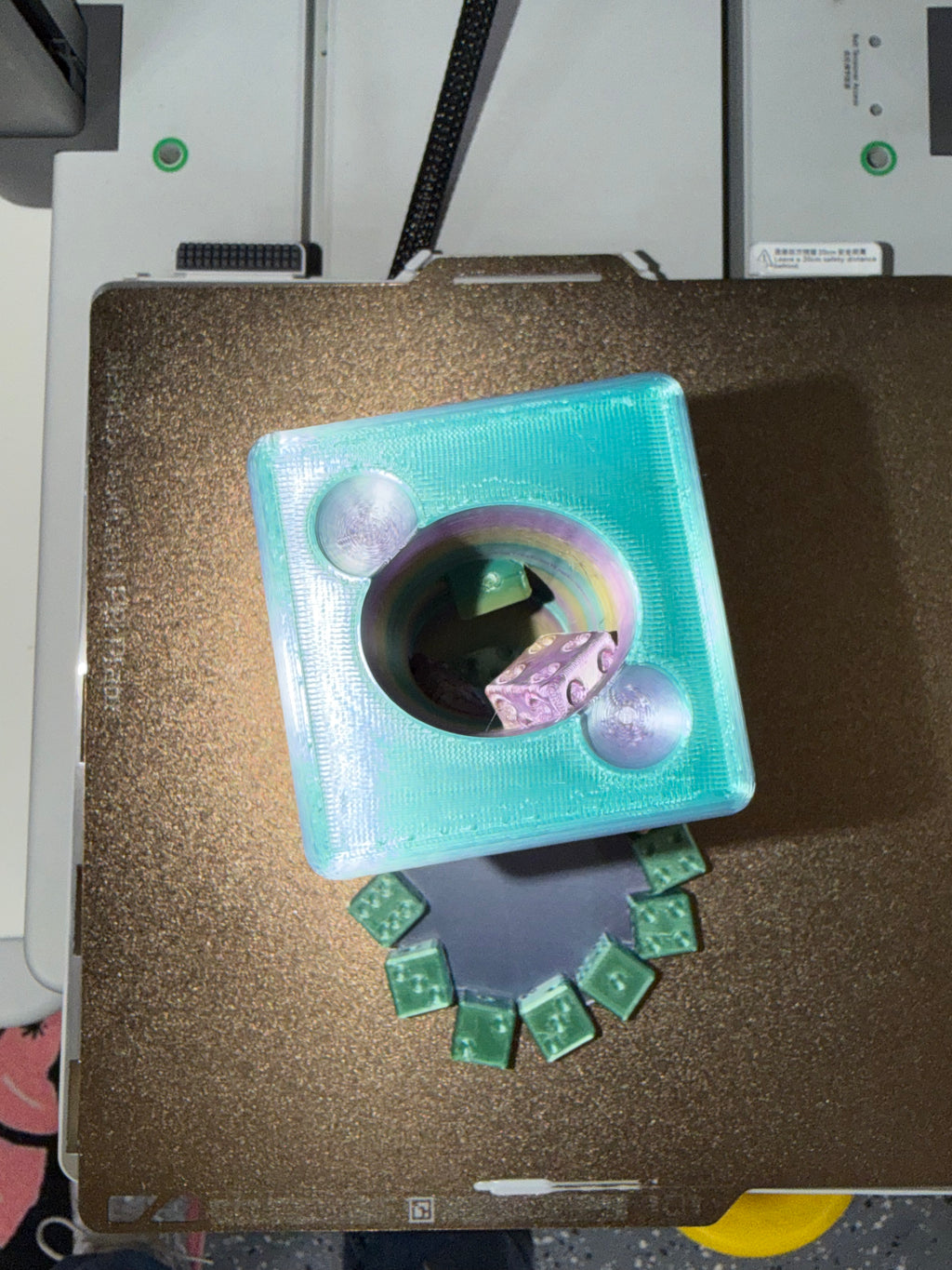 Dice Tower -can get in different color with a touch of bling