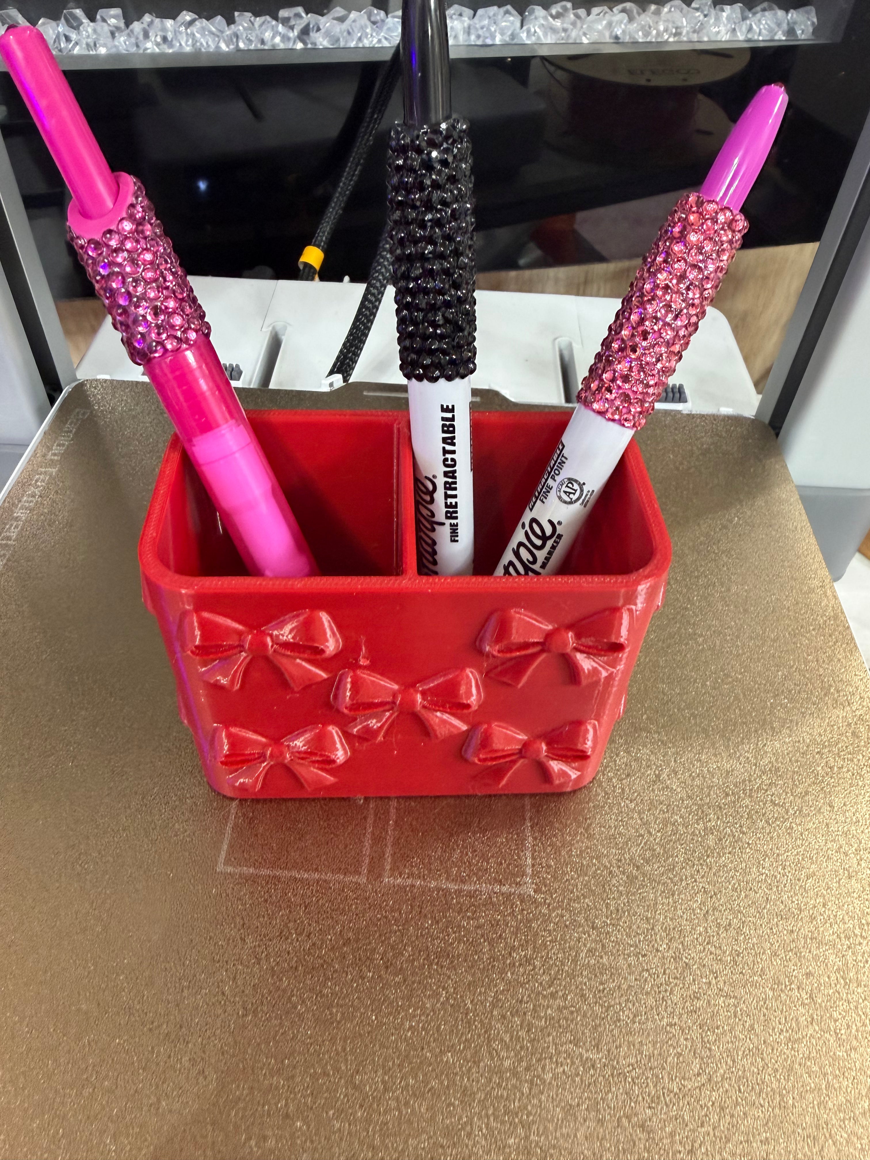 Bow pen holder-Small