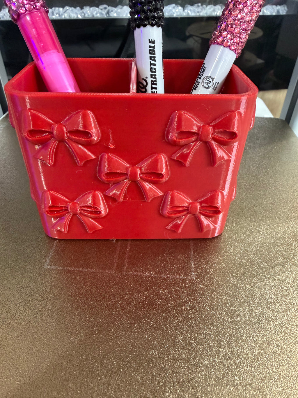 Bow pen holder-Small