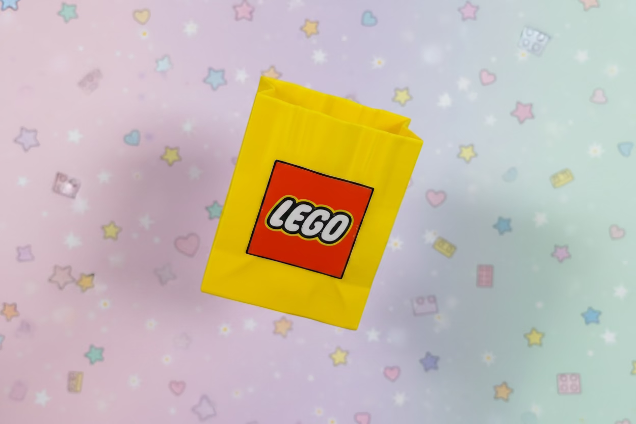 Yellow pen holder