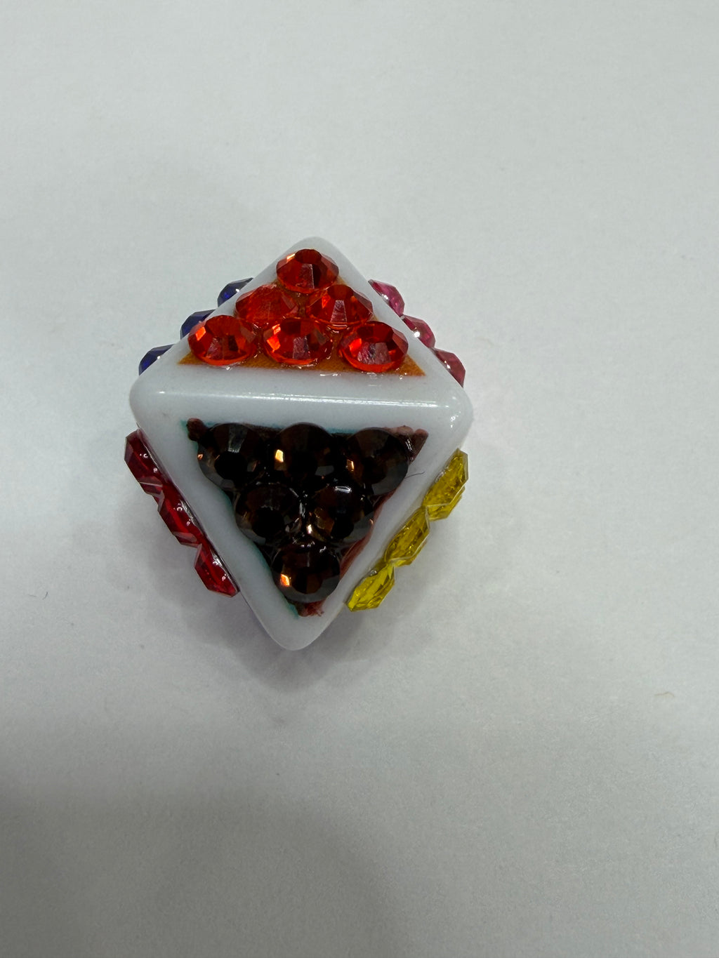 A6 Color Box Challenge laminated physical with 1 Bling dice