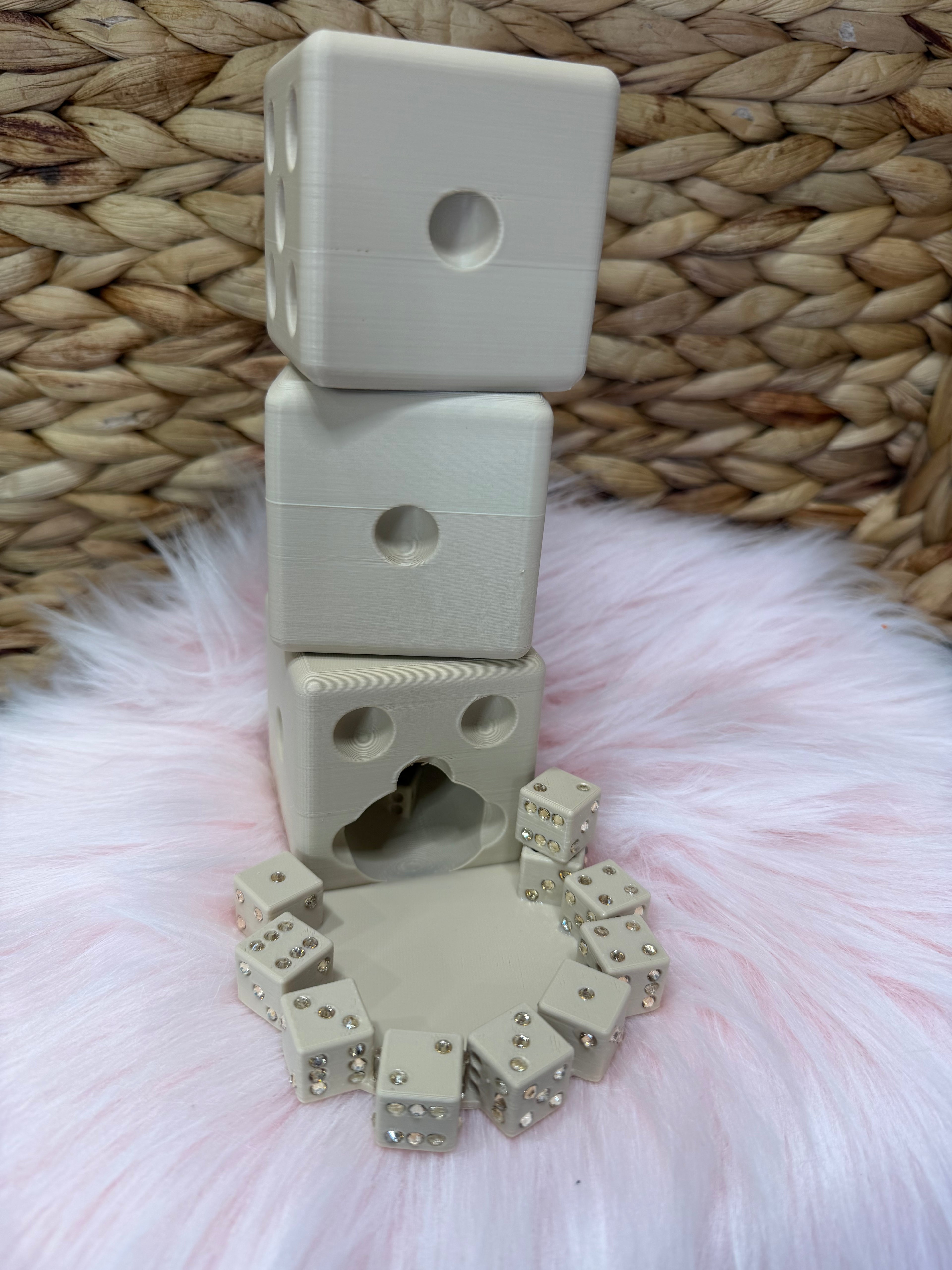 Dice Tower -can get in different color with a touch of bling