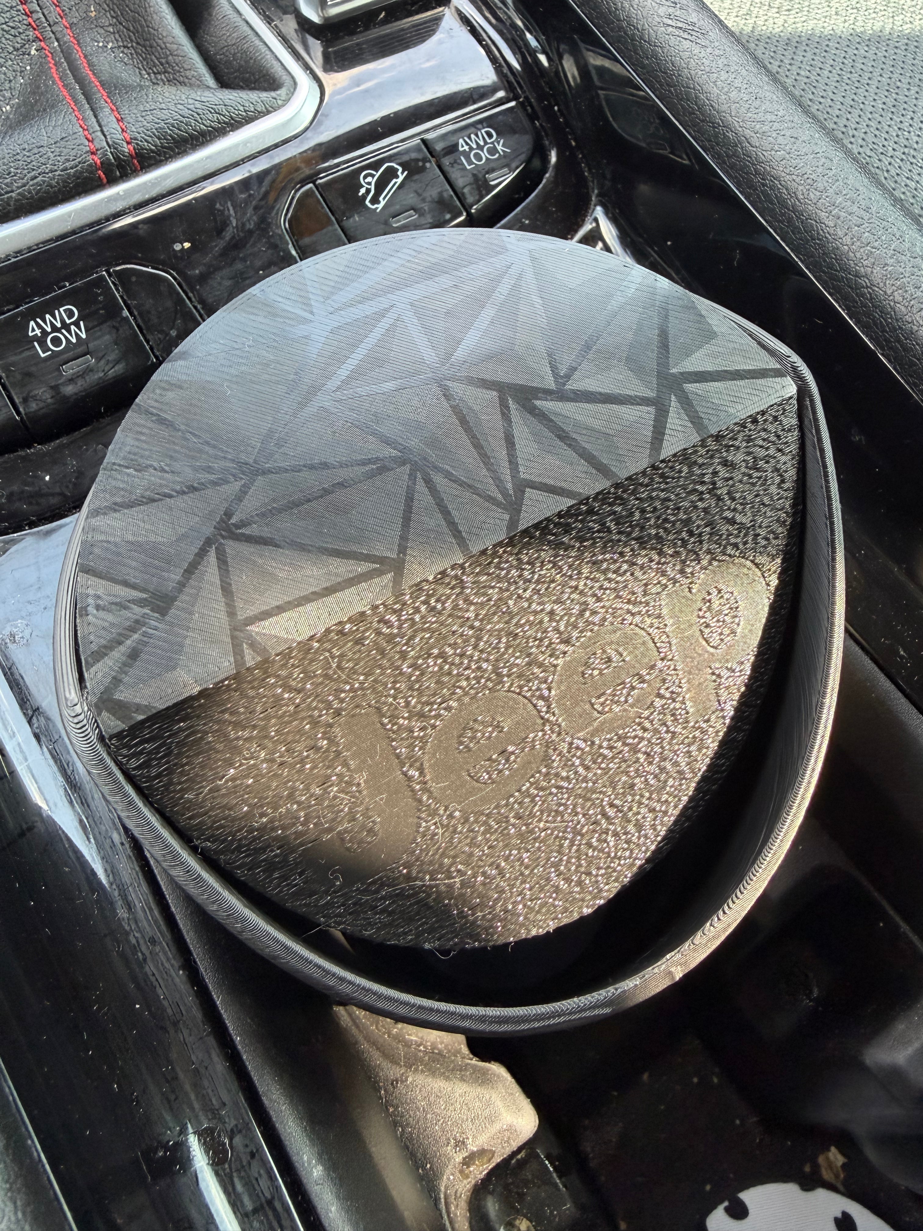 Cup holder Trash can with logo