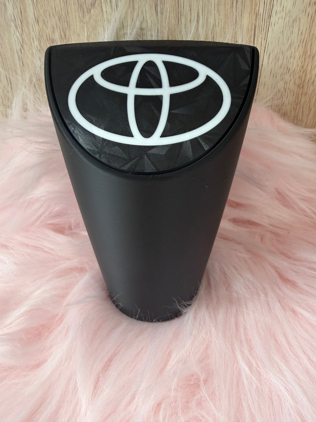Cup holder Trash can with logo