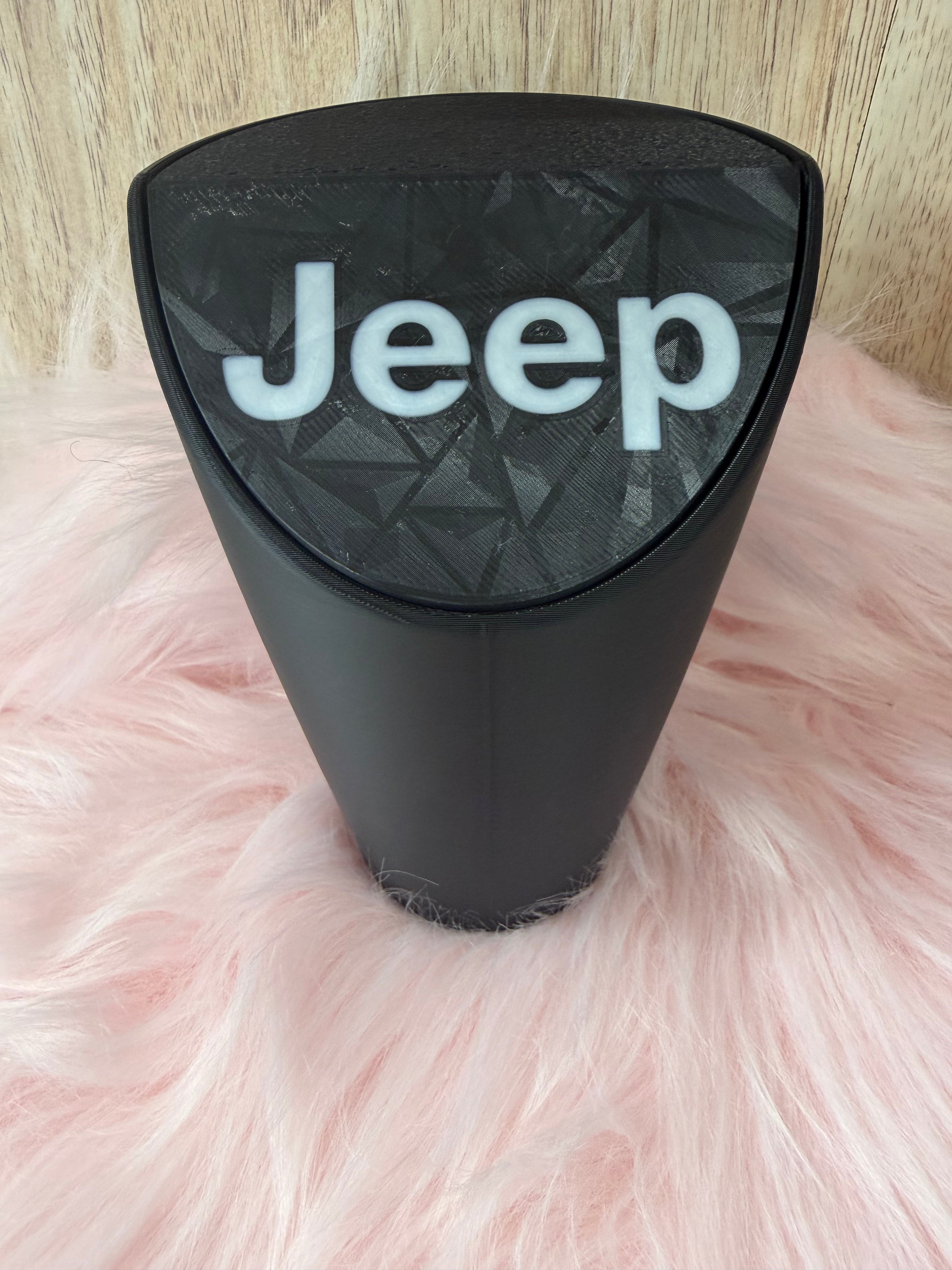 Cup holder Trash can with logo