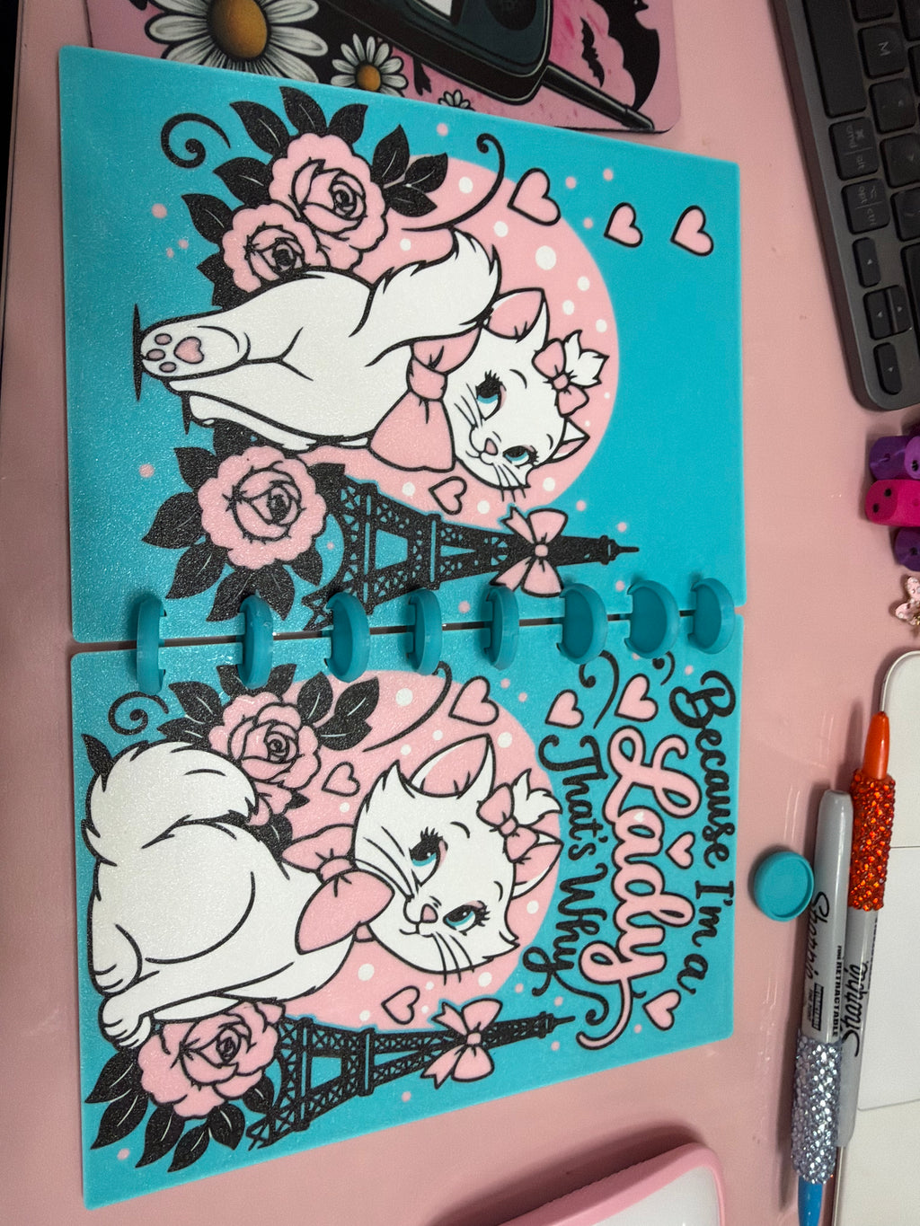 Notebooks 3D Printed-Different Designs