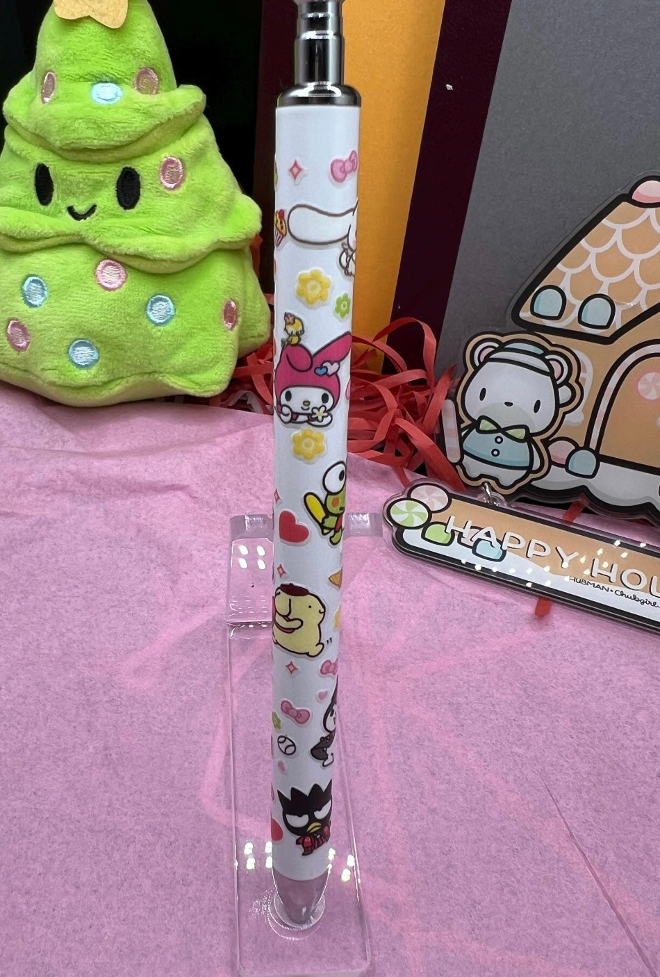Stylist pen with melody and friends