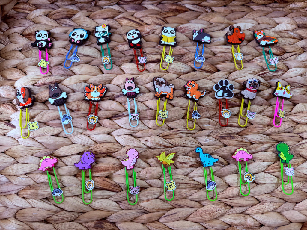 Cutie Animals Paperclips