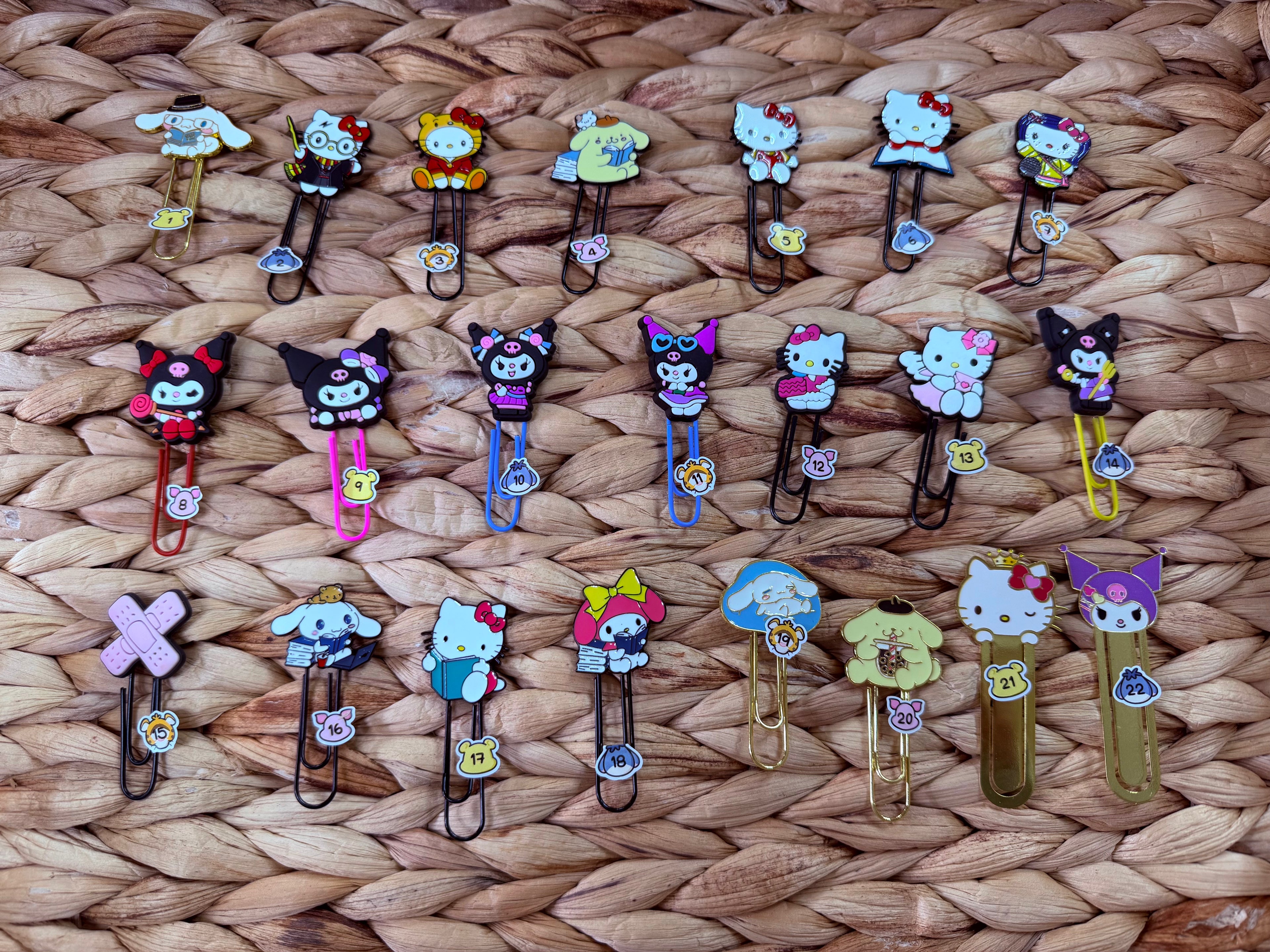 Cutie Faces Paperclips