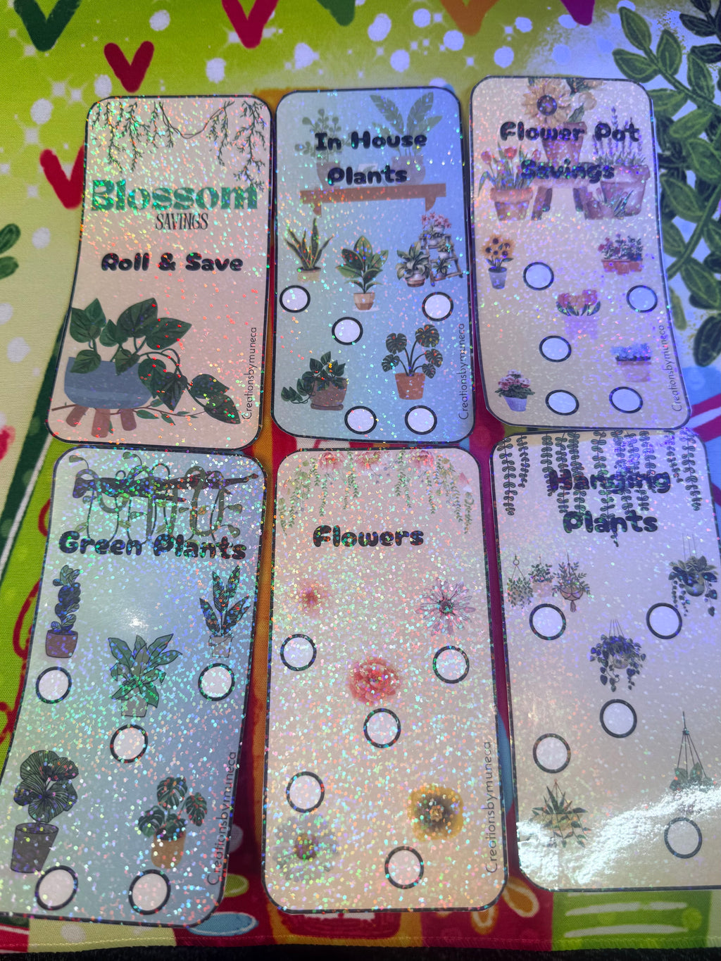 Blossom Savings Roll & Save-Physical & Laminated