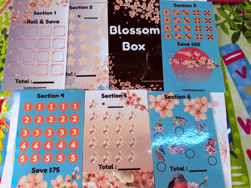 Blossom Box -6 Sections Laminated