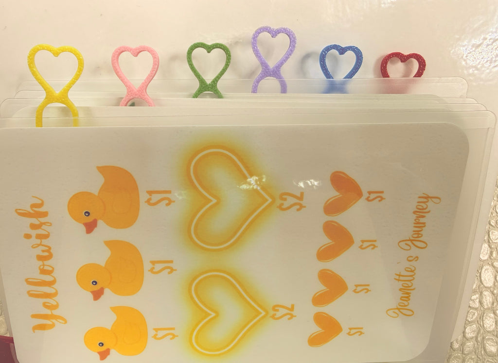 Colorful Heart Paperclips (SINGLE)