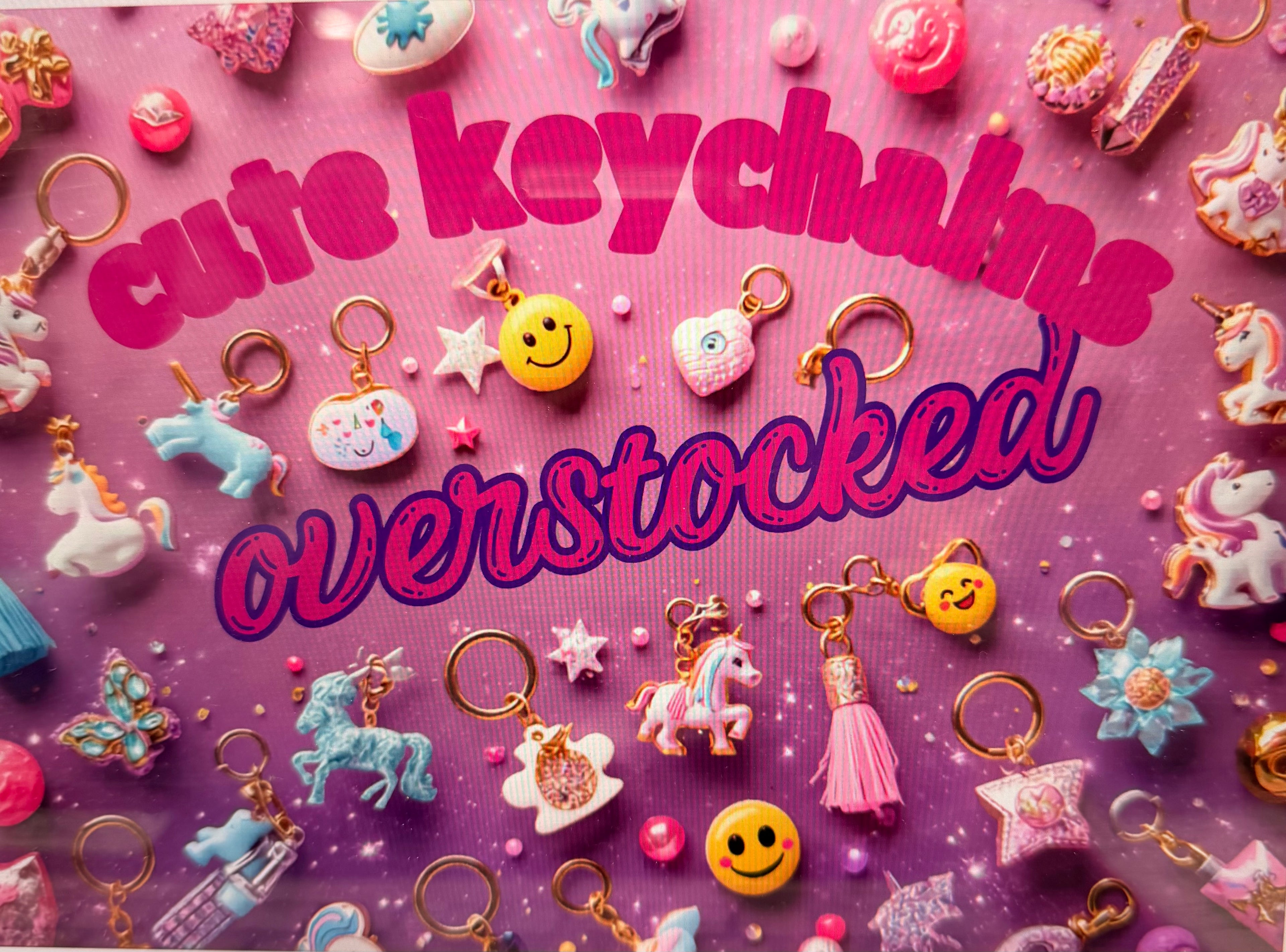 OVERSTOCK  KEYCHAINS-SALE
