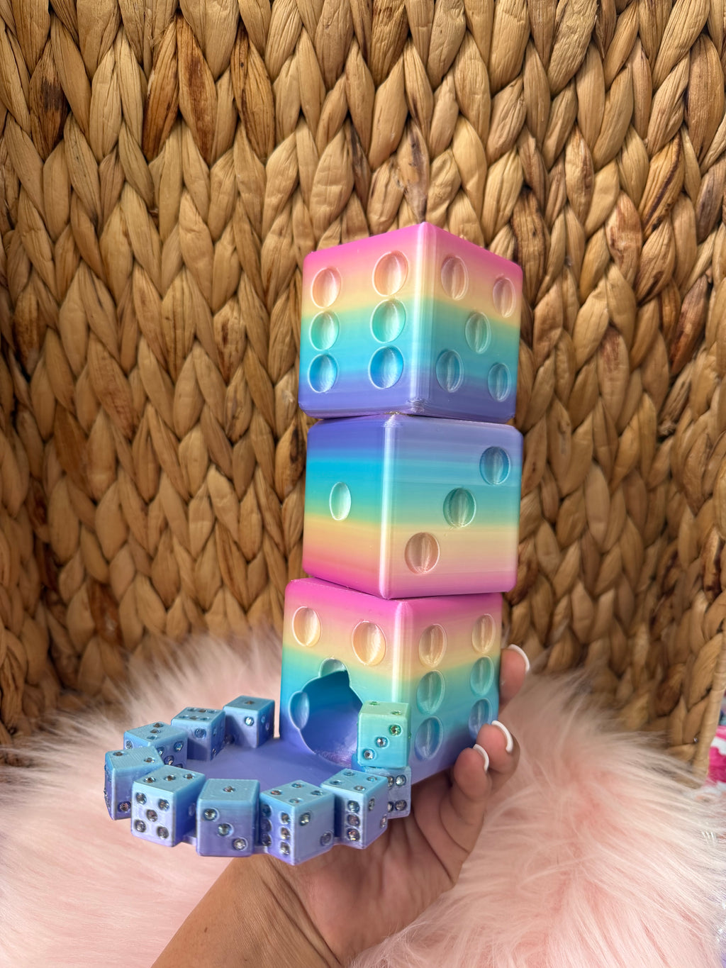 Dice Tower -can get in different color with a touch of bling