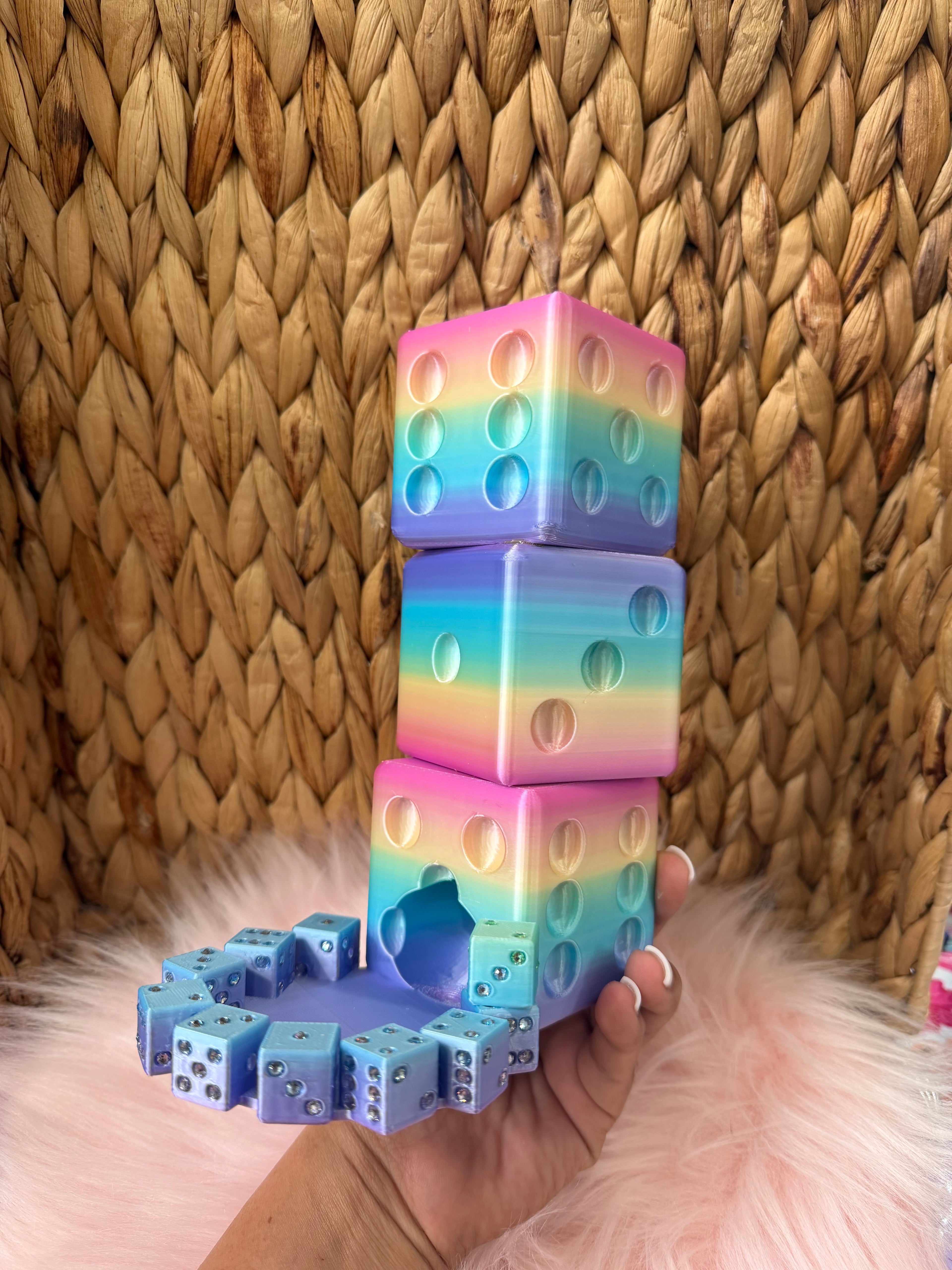 Dice Tower -can get in different color with a touch of bling