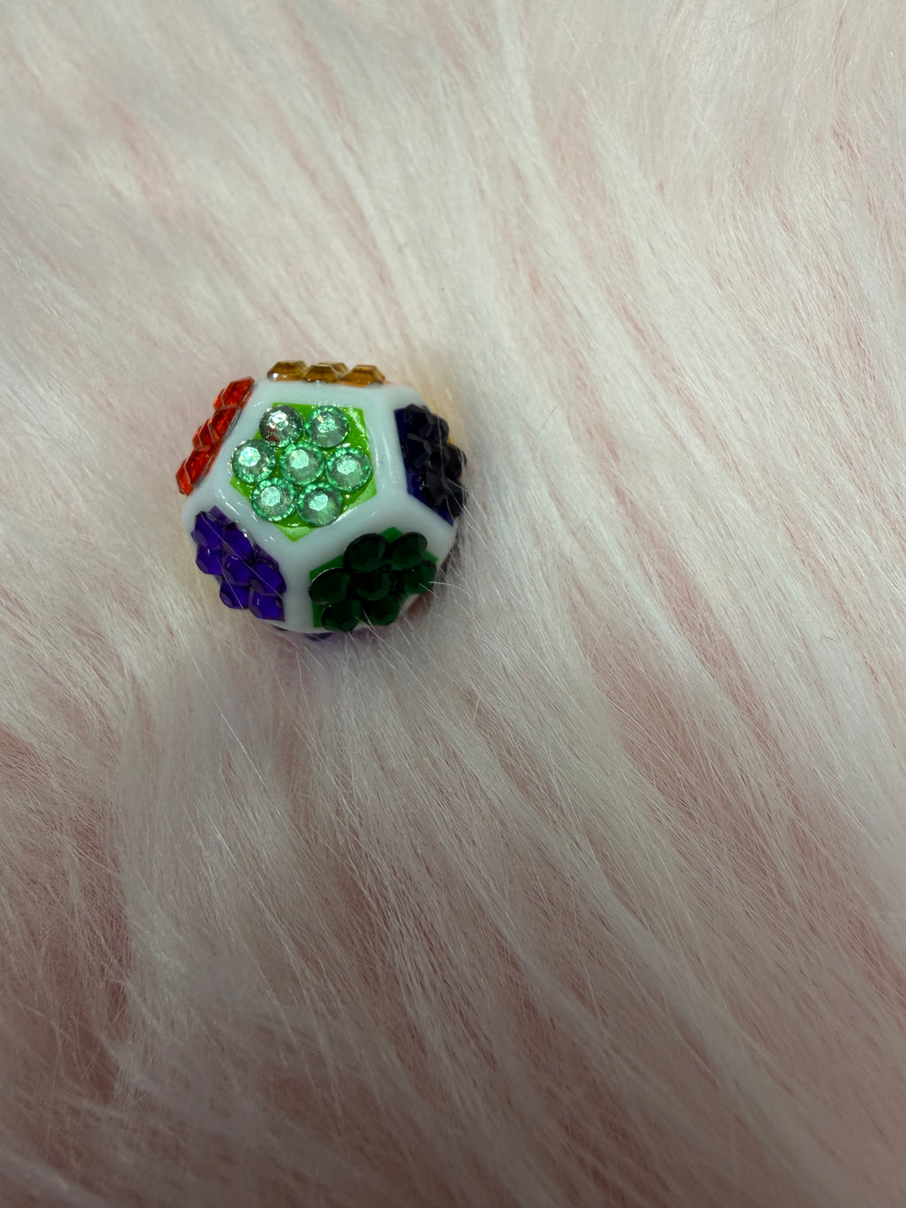 12 Color sided Dice Bling