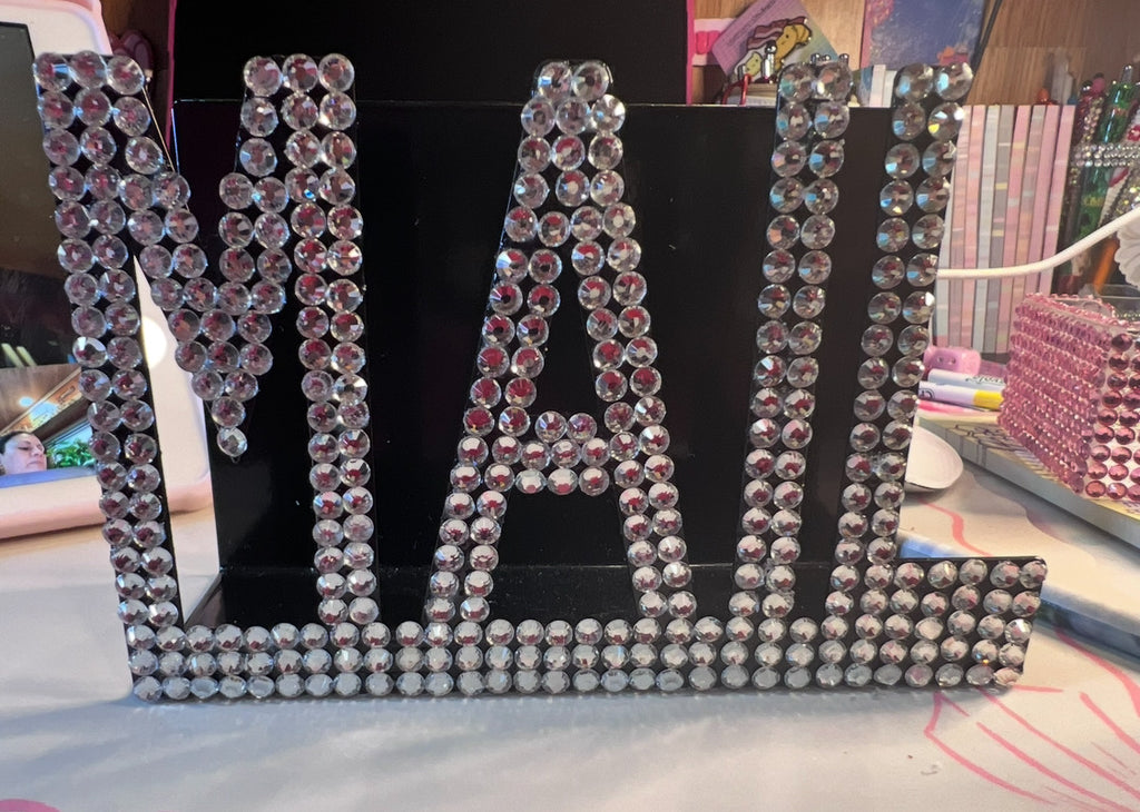 Blinged Mail Holder