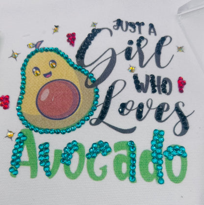 Avocado Lover pencil bag with 2 pens