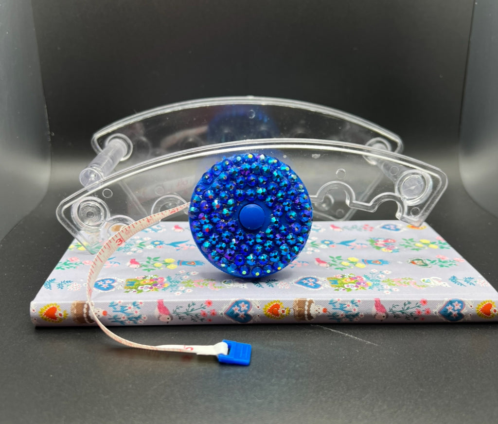 Tape Measure blinged with resin