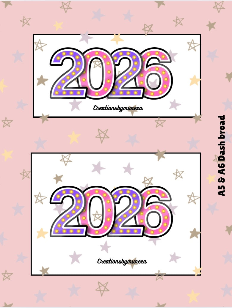 2026 challenge with cards physical and laminated
