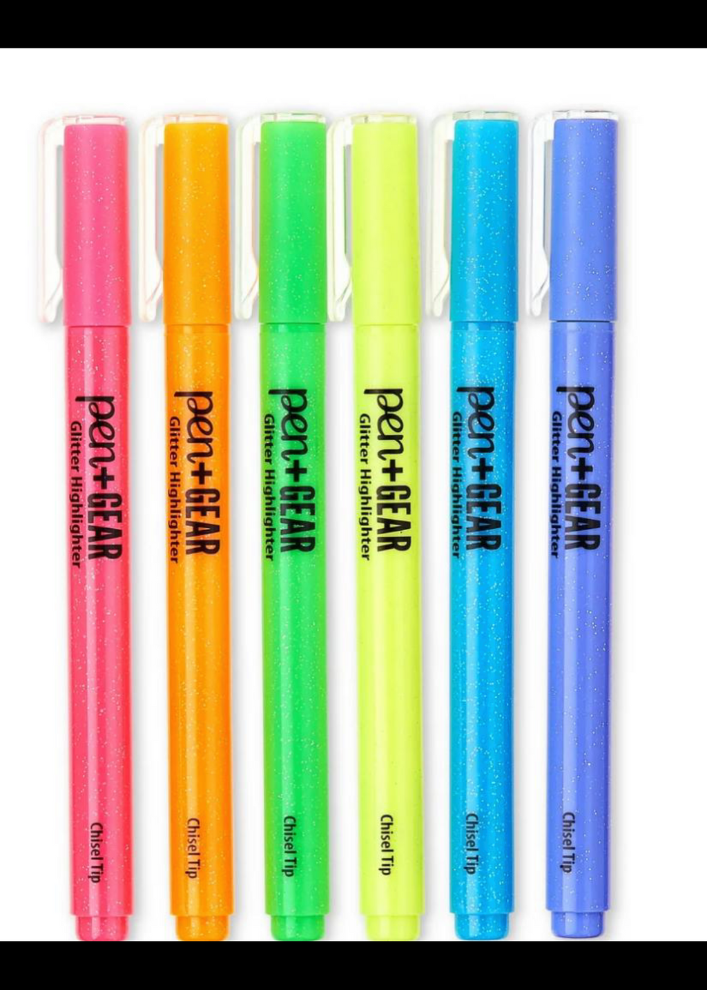 Blinged highlighter 6 piece set