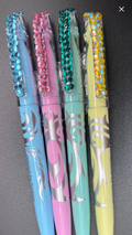 Blinged pilot highlighters friction set of 4 pastel erasable