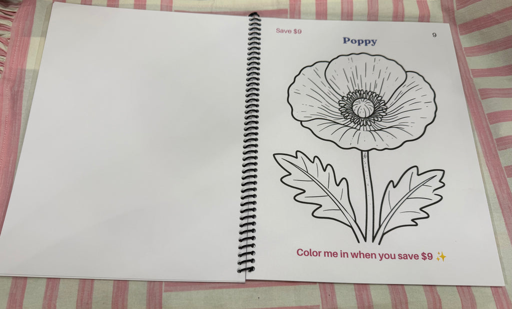 Bloom & Save 24 Beautiful Flowers Color & Savings Challenge Save $300
