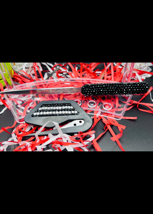 2 Black letter openers