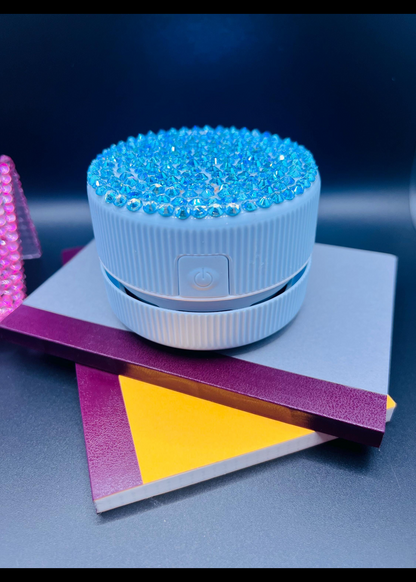 Blinged desk vacuum