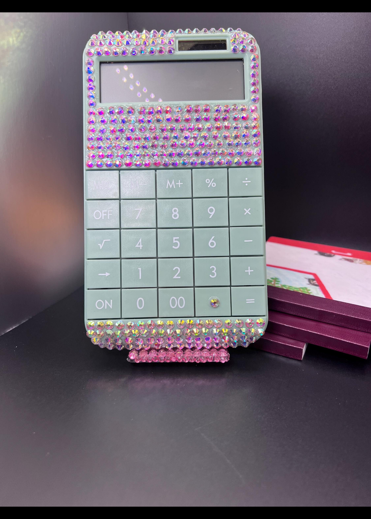 Blinged large calculator