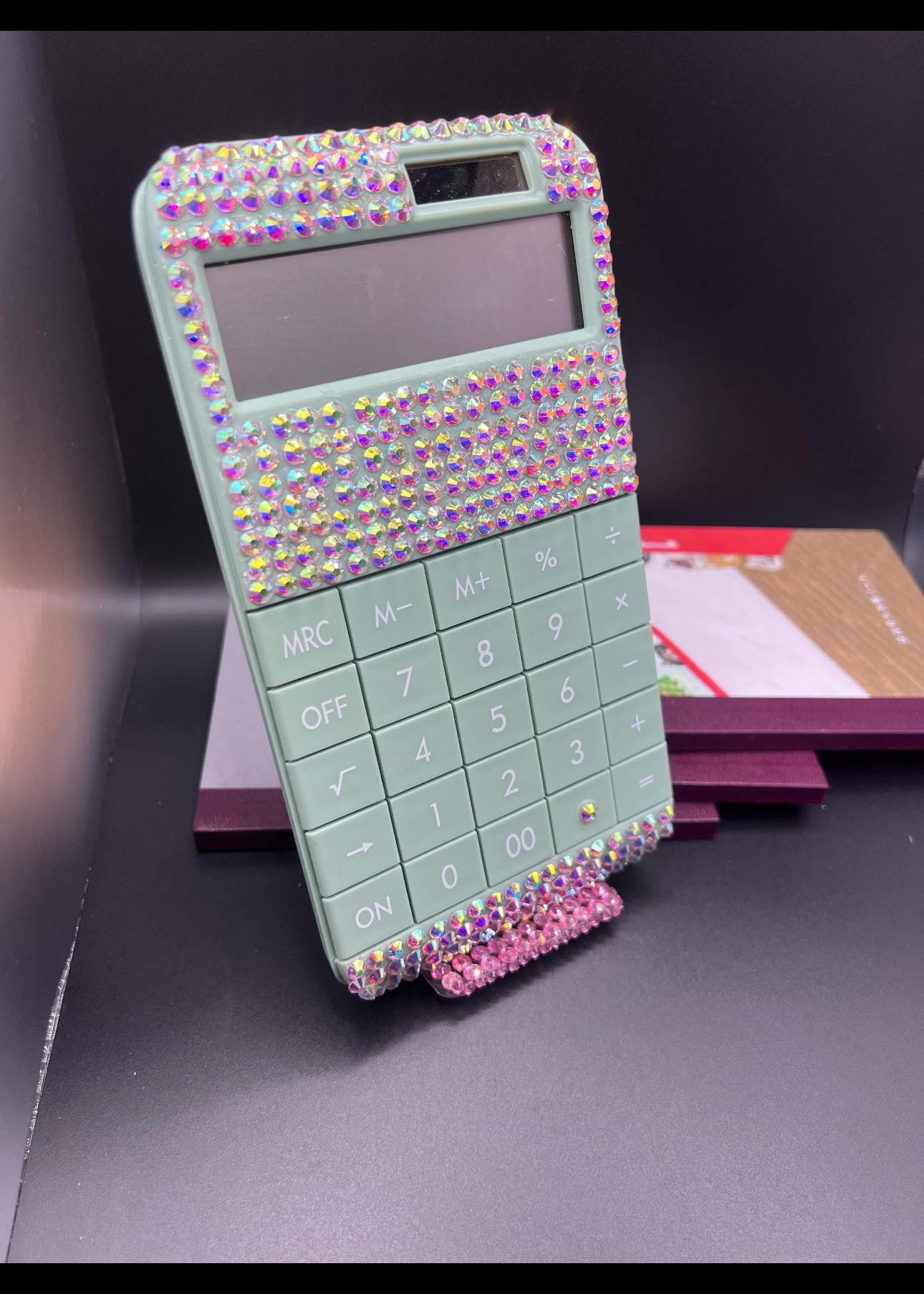 Blinged large calculator