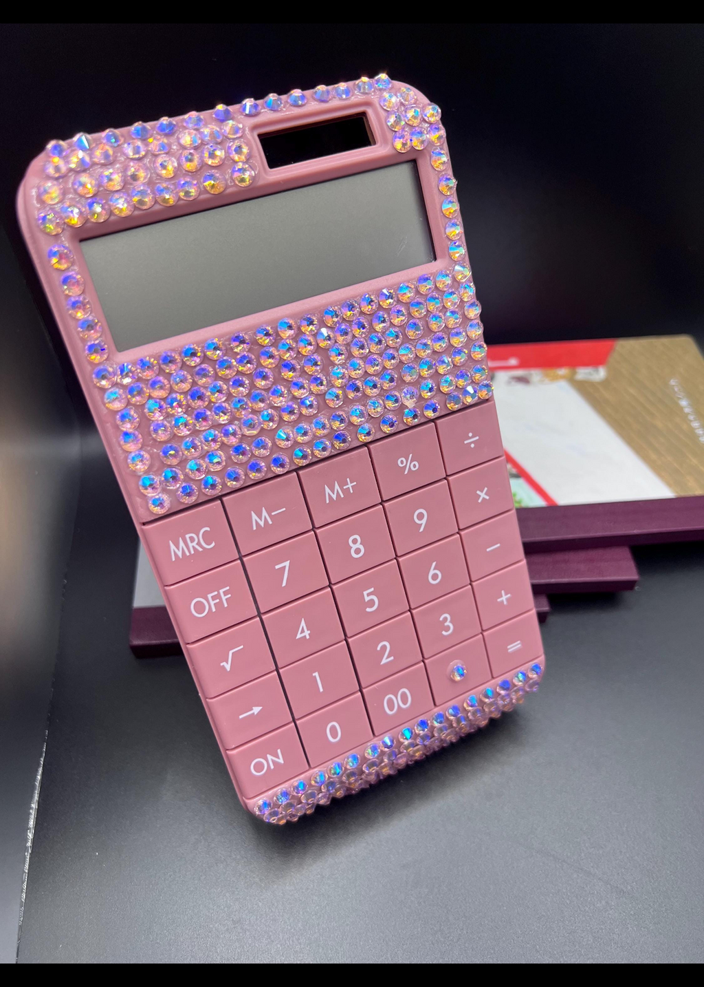 Blinged large calculator