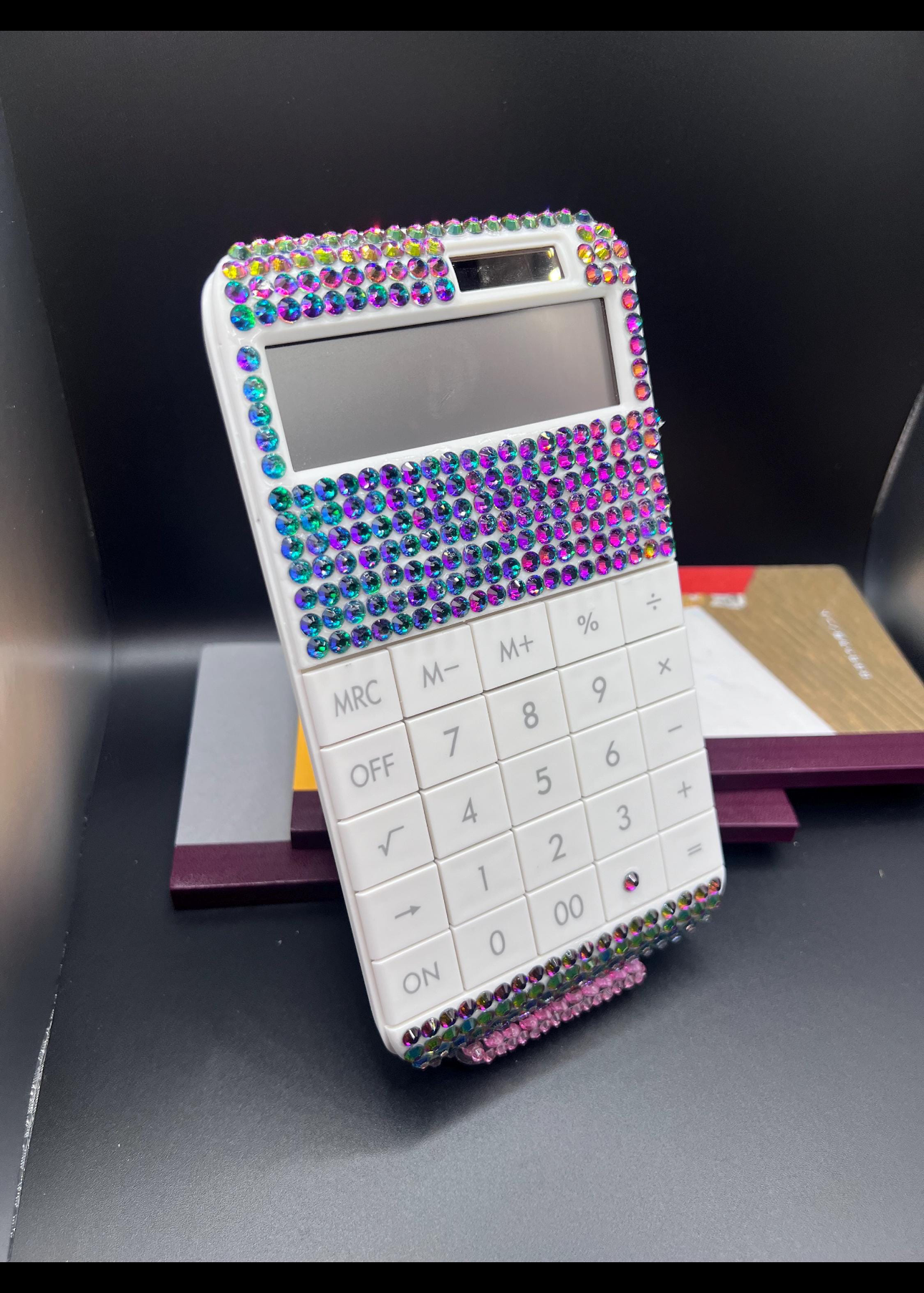 Blinged large calculator