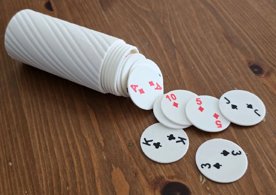 Low-Budget 52 Card Savings Challenge with Deck and storage