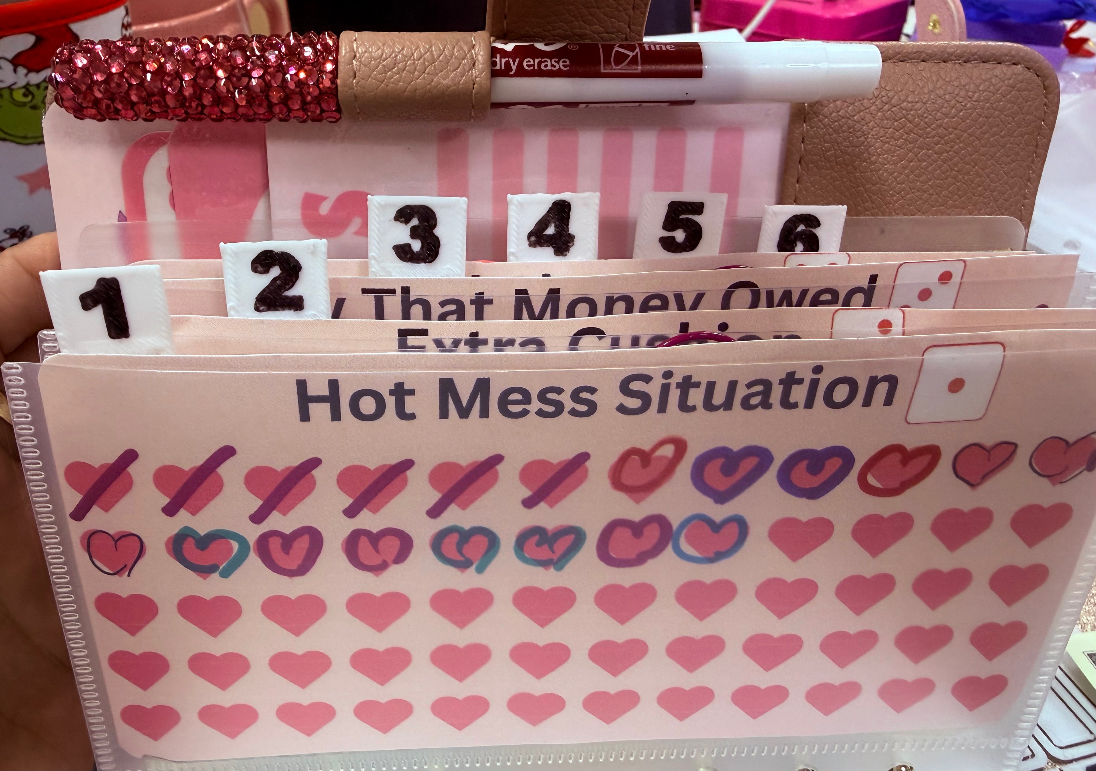 0 to 9 Paperclips set